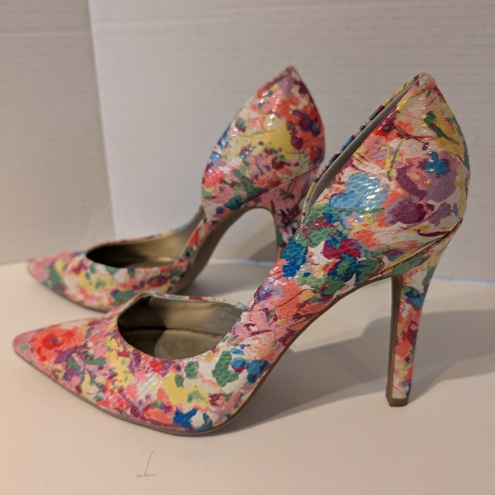 Floral‎ Stilleto Heels by ANA Sz.10